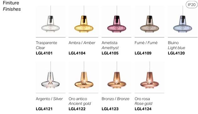 GIULIETTA Sospensione