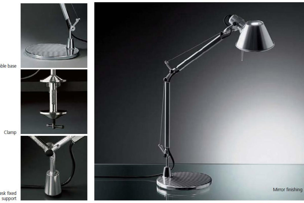 Artemide TOLOMEO MICRO da Tavolo Alluminio A001300 Artemide TOLOMEO MICRO da Tavolo Alluminio A001300